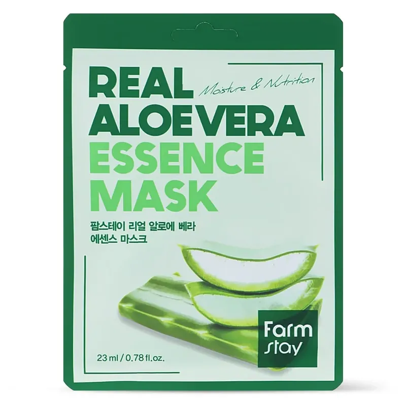 Ofertă FarmstayMasca Hidratanta & Calmanta cu Aloe Vera Essence Mask