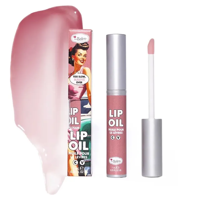Livrare expres theBalmUlei de Buze Lip Oil Too Slow, Mauve Over