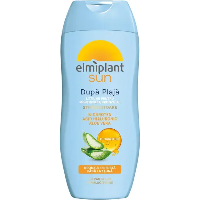 Lotiune stralucitoare dupa plaja pentru mentinerea bronzului Elmiplant Sun, 200 ml Cumpără acum