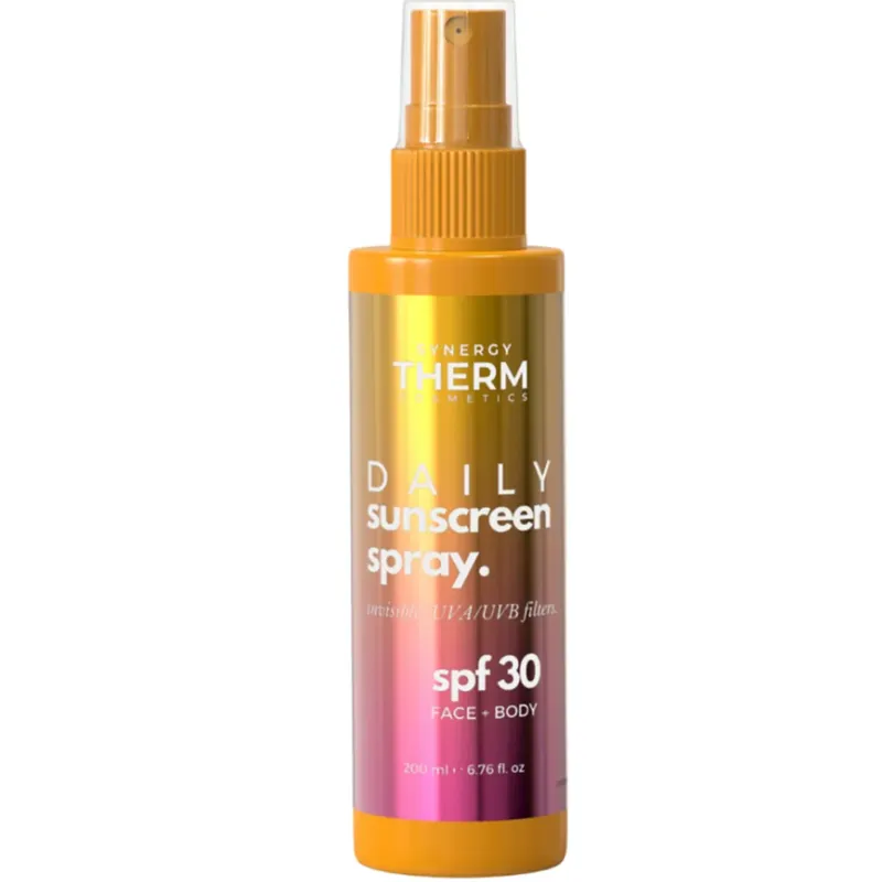 Spray cu protectie solara Synergy Therm Daily Sunscreen SPF 30, 200 ml Cel mai vândut