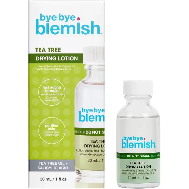 Livrare expres Lotiune pentru uscarea cosurilor Bye Bye Blemish Tea Tree Drying, 30 ml