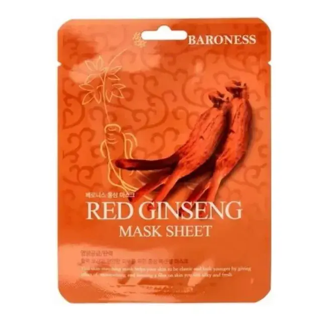 Masca servetel Baroness cu extract de ginseng rosu, 21 g Disponibil imediat