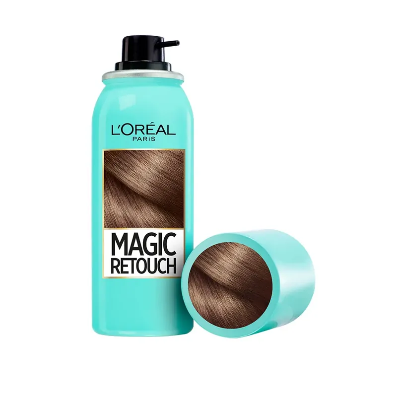 Noutate Spray pentru camuflarea radacinilor L‘Oreal Magic Retouch 3 Saten Deschis