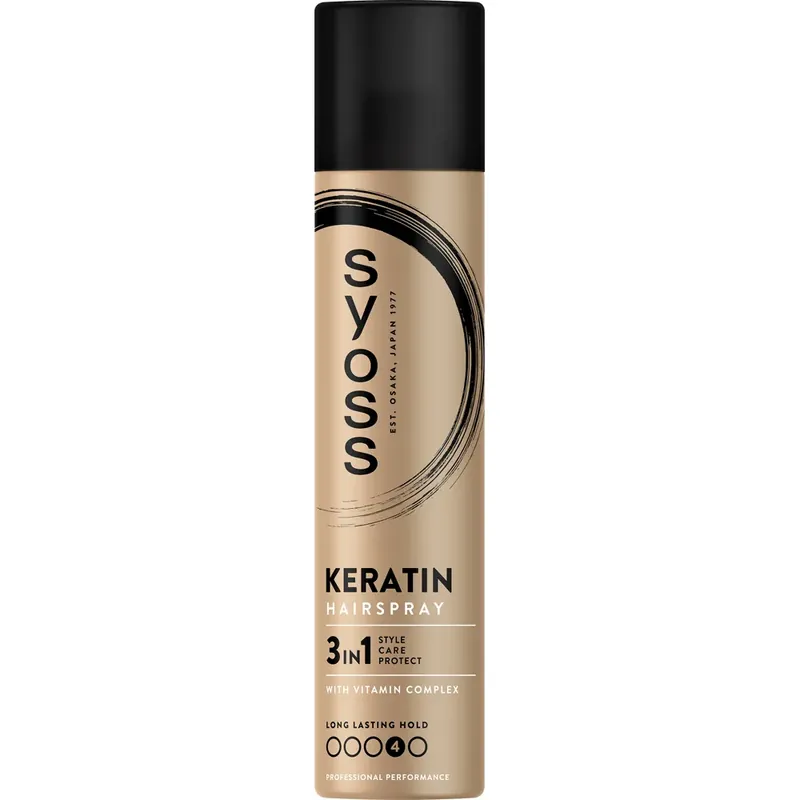 Preț promoțional Fixativ Syoss cu keratina, 300ml