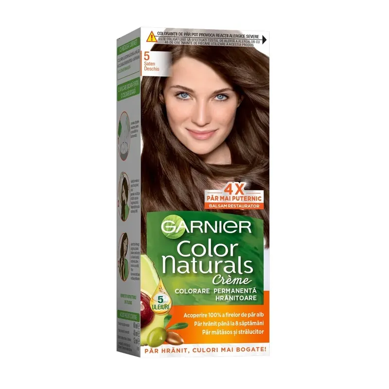 Comandă acum Vopsea de par permanenta Garnier Color Naturals SatenDeschis