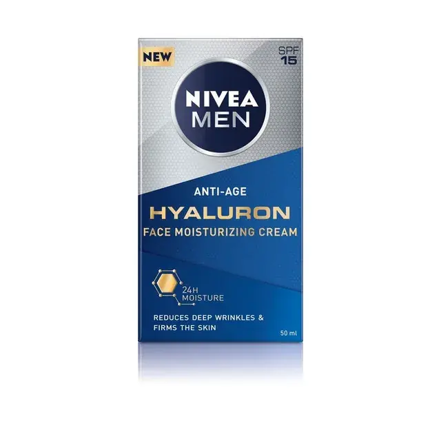Cumpără online Crema hyaluron SPF15 Nivea Men, 50 ml