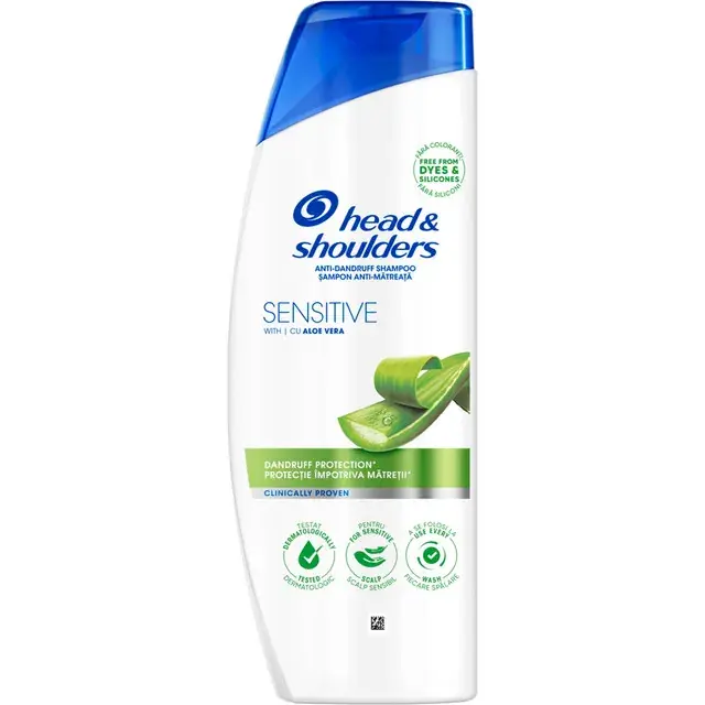 Noutate Sampon anti-matreata Head & Shoulders Sensitive cu aloe vera, 400 ml